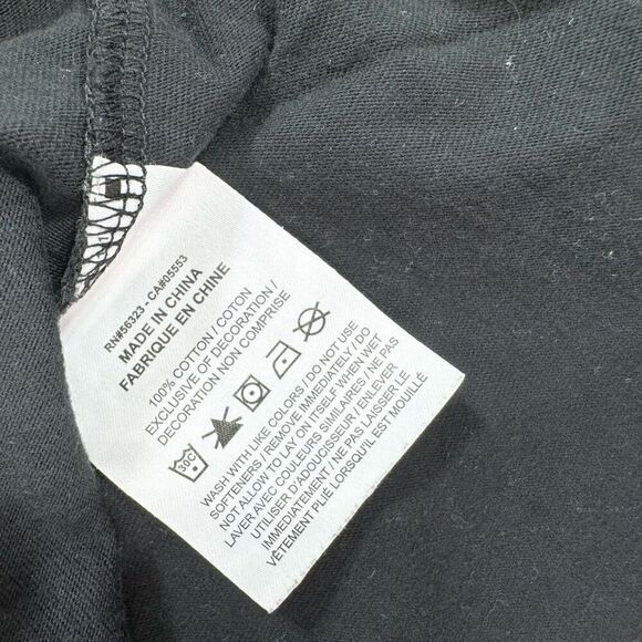 Jordan Nike Shirt Mens Medium Black Air Jordan Short-Sleeve Pullover Top Sporty - Picture 8 of 8